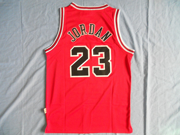 canotta Michael Jordan 23 Retro Chicago Bulls rosso poco prezzo